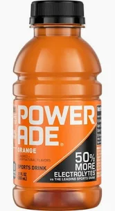 Powerade Orange Sport Drink 12 FL Oz - 049000046762