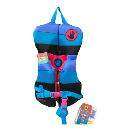 Body Glove Infant PFD Coast Guard Approved Life Jacket Purple - 882930222451