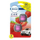 Febreze Car Air Freshener Vent Clip - Berry & Bramble Scent - 0.13 fl oz/2pk - 030772010389