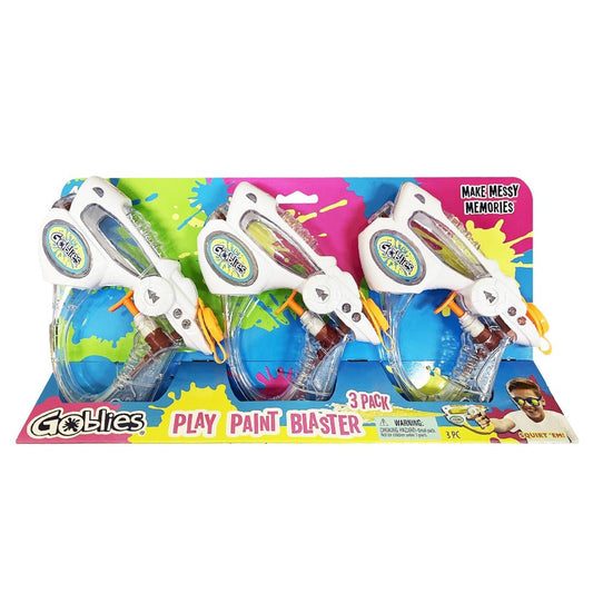 Goblies Splash Ps Aqua Blast 3pk with Clear Tank - 075656194984