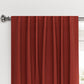 50"x84" Blackout Velvet Window Curtain Panel Copper - 646998699002