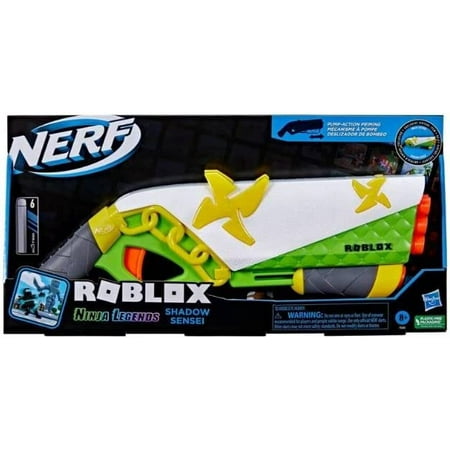 NERF Roblox Ninja Legends - Shadow Sensei Dart Blaster - 195166172491