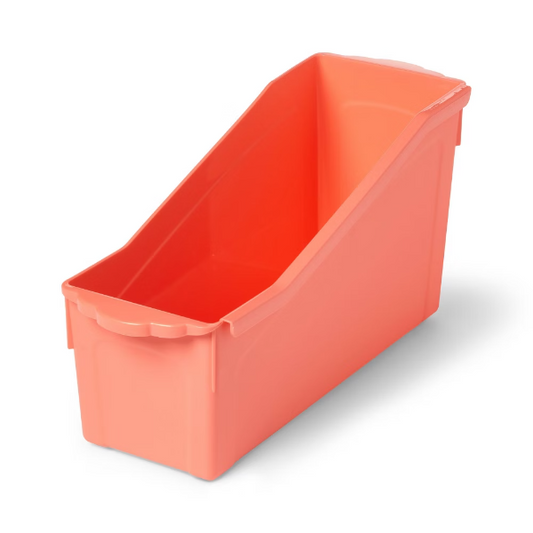 Book Storage Bin Coral - 886804162850