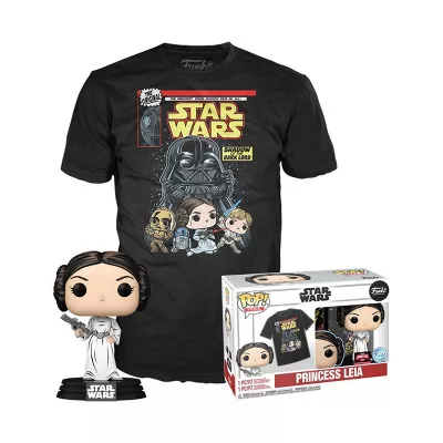 Funko POP & TEE: Star Wars Retro Princess Leia - M - 889698711654