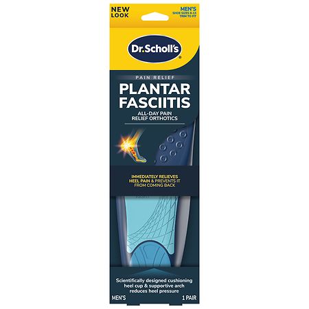 Dr. Scholl's Cut to Fit Inserts Plantar Fasciitis Men's Pain Relief Orthotics - 1pair - Size (8-13) - 888853590370