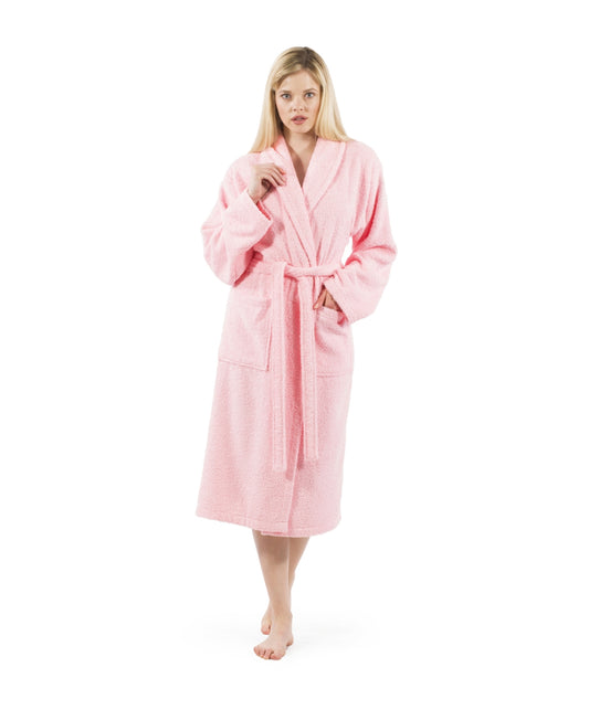 Linum Home Unisex 100% Turkish Cotton Terry Bath Robe Bedding - 190733074994