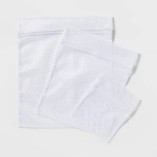 3pk Mesh Wash Bags White - 191908990323