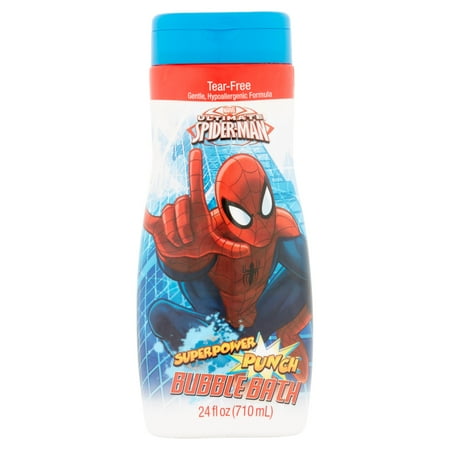 Marvel Ultimate Spider-Man Superpower Punch Bubble Bath 24 fl oz - 692237085662