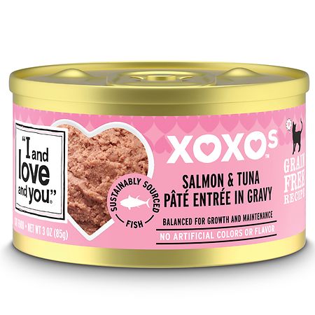 I and love and you XOXOs Salmon & Tuna P?t? Cat Wet Food 3oz - 818336013584