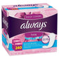 Always Regular Thin Unscented Pantiliners 240 ct. - Feminine Care - 037000196556