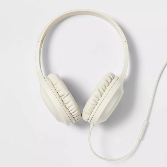 Wired On-Ear Headphones - Ivory - 810125110122