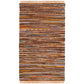 SAFAVIEH Rag Candis Striped Cotton Area Rug  Gold/Multi  3  x 5 - 889048216983