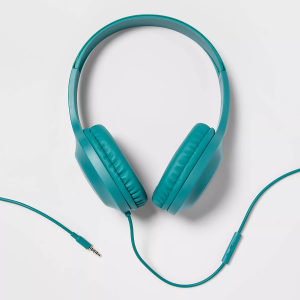 Wired On-Ear Headphones - Bright Teal - 810125112003