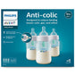 Philips Avent 3pk Anti-Colic Bottle with AirFree Vent - Clear - 9oz - 075020093851