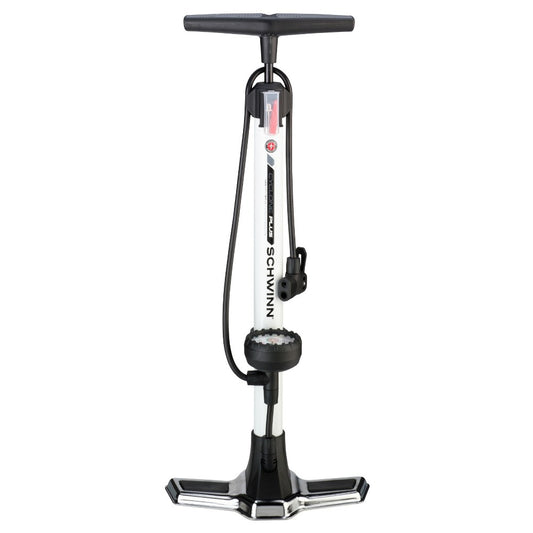 Schwinn Cyclone Plus Bike Pump - White - 038675120556