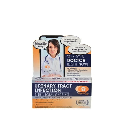 Urinary Tract Infection (UTI) Kit 3 in 1 Total Care - 860005573820