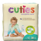 Cuties Baby Diapers 4/ 31 Diapers - 037867880032