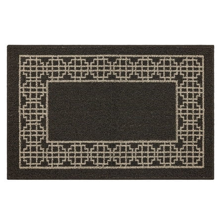 Mohawk Recycled Accent Area Throw Rug Mat Brown 30 x45 - 086093762902