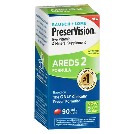 PreserVision AREDS 2 Formula Eye Vitamin & Mineral Supplement Softgels - 90ct - 324208697900