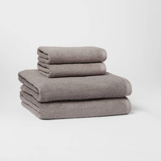 SINGLE Antimicrobial HAND TOWEL - Gray - 1919084458921