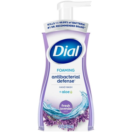 Dial Antibacterial Foaming Hand Wash Fresh Lavender Scent 7.5 fl oz - 017000161532