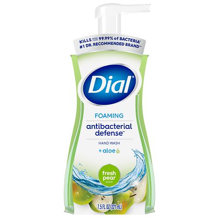 Dial Antibacterial Foaming Hand Wash Fresh Pear 7.5 fl oz - 017000029344