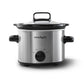 Crock-Pot 2qt Manual Slow Cooker - Stainless Steel - 0538911436770