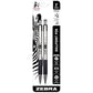 Zebra Pen F-301 Ballpoint Stainless Steel Retractable Pen Fine Point 0.7mm Black Ink 2-Count - 045888271128