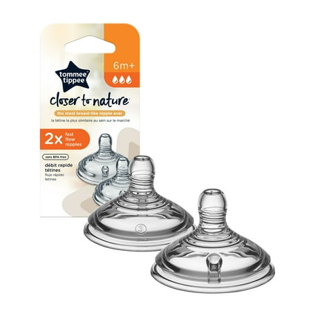 Tommee Tippee Natural Start Baby Bottle Nipples - 666519220249