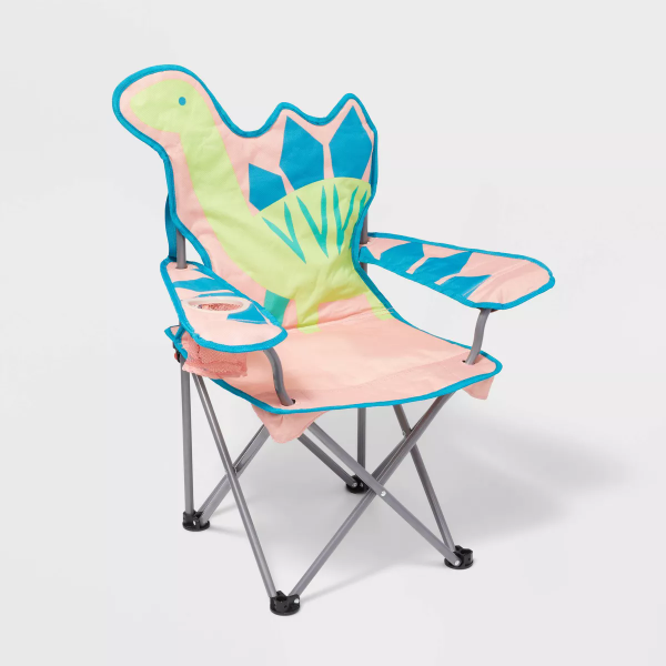 Kids' Dino Character Portable Camp Chair - 886783007869