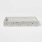 Terrazzo Bath Tray White - 490640506633