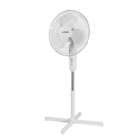 Holmes 16" Oscillating 3 Speed Manual Stand Fan White - 694501122134