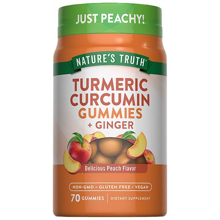 Nature's Truth PAST DATE Turmeric & Ginger Vegan Gummies - 70ct - 8400931137643