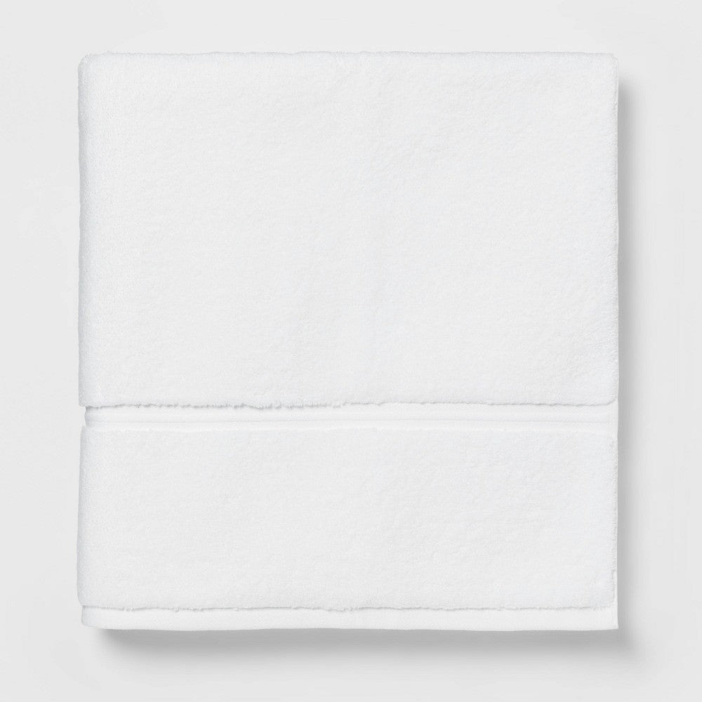 Spa Plush Oversized Bath Towel White - 196761594374