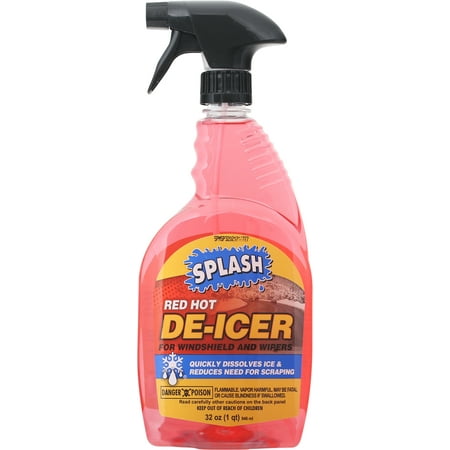 SPLASH Red Hot De-Icer Spray- 32oz - 073926346323