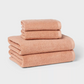 SINGLE Antimicrobial Bath Towel Copper - Cotton Terry, Midweight, OEKO-TEX Certified - 0852395912391