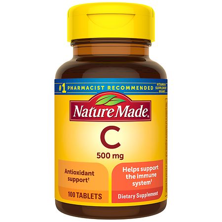 Nature Made Vitamin C 500 mg 100.0 CT - 031604014858