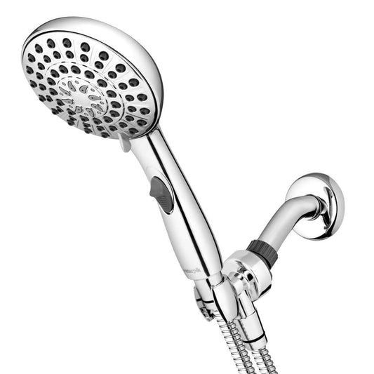 8ft Easy Reach Hose Hand Held Shower Head Chrome - Waterpik - 073950251594