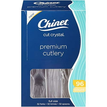 Chinet Crystal Cutlery - 96ct - 037700333251