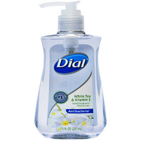 Dial Complete Antibacterial Liquid Hand Soap- White Tea Scent- 7.5oz - 017000026602