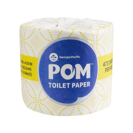 POM Bath Tissue, 2 Ply/473 Sheets (45 Rolls) - 036500305031