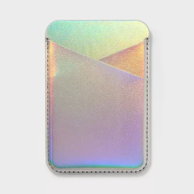 Cell Phone Wallet Pocket with MagSafe - Iridescent - 085239695296