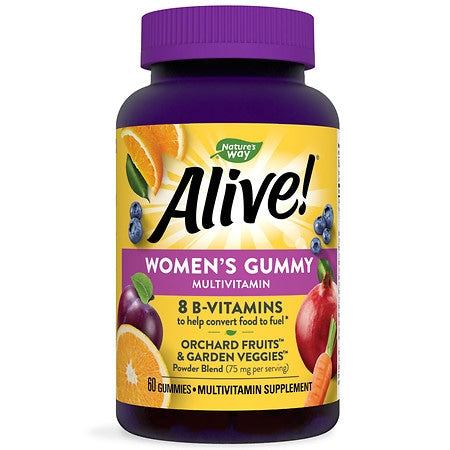 Nature's Way Alive! PAST DATE Women's Gummy Multivitamins - Mixed Berry - 60ct - 0336741590333