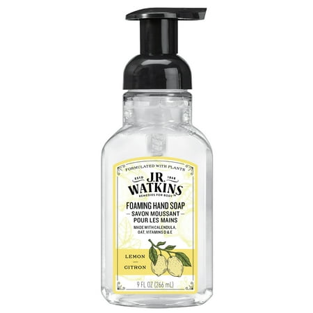 J.R. Watkins Foaming Hand Soap Lemon Citrus Scent 9 fl oz - 856294008228