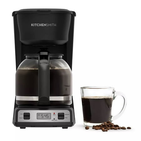 KitchenSmith by Bella 12 Cup Programmable Coffeemaker - 829486121197