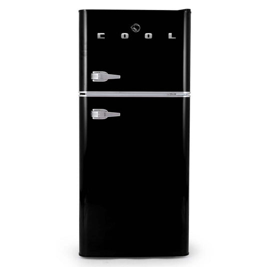 4.5 Cu. Ft. Tm Retro Refrigerator, Black - 810064691553