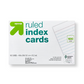 100ct 4" x 6" Ruled Index Cards White - - 191908973449