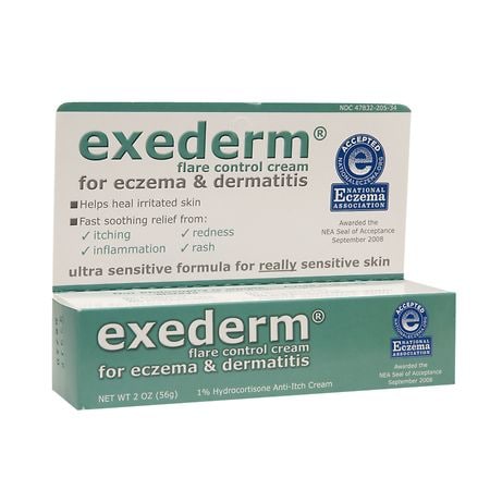 Exederm Flare Control Cream For Eczema & Dermatitis 2 Oz - 347832205341