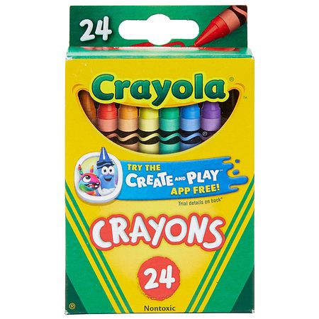 Crayola 24ct Kids Crayons - 071662000240