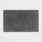 20"x34" Performance Plus Cotton Reversible Bath Rug/Runner Solid Dark Gray - 191908978857